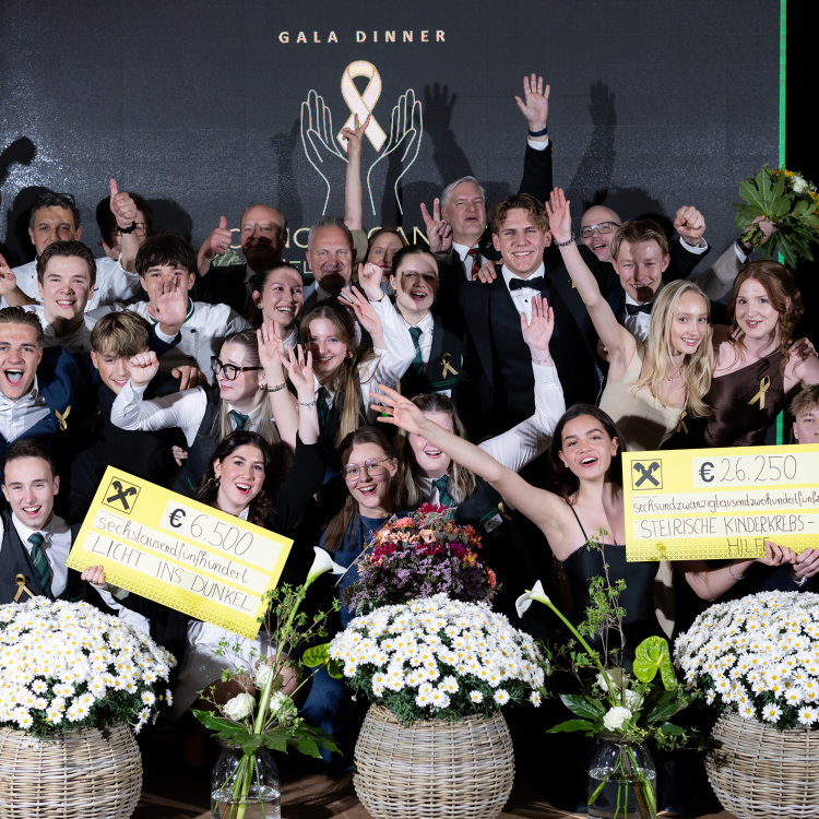 32.750 Euro für krebskranke Kinder gesammelt – Charity Gala-Dinner 2026